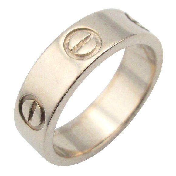 CARTIER 18k White Gold Love Ring - Picture 1 of 9